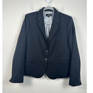 J. Crew Schoolboy Notch Lapel Blazer in Black Size XXL EUC